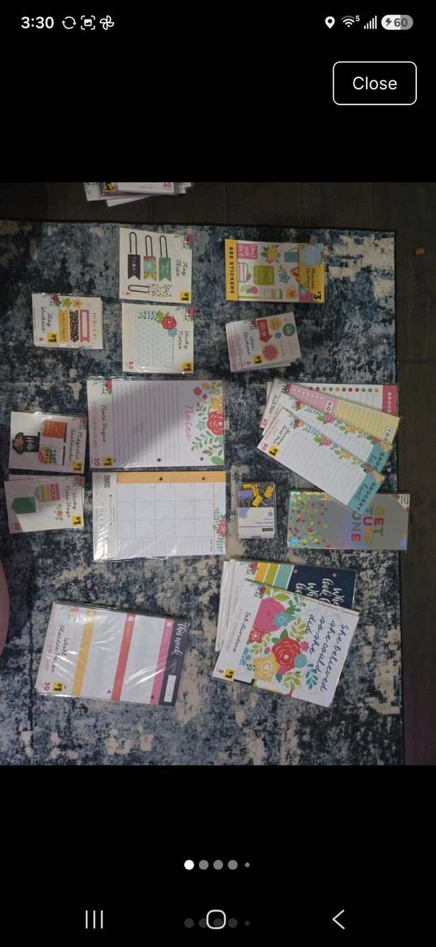 My Plan Planner Accessories Lot Notebooks Sticky Notes

Packet #1
